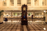 Antique Grandfather Clock at The Hotel Monteleone