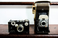 Dad's old cameras