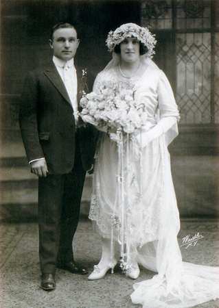 Michael O'Shaughnessy_Frances_McNamara_Wedding_Day_1922