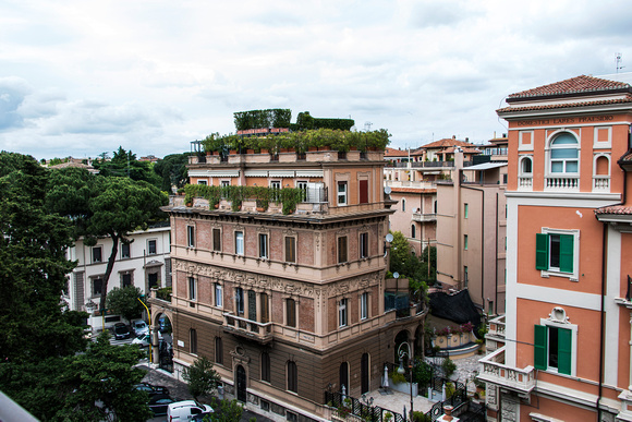 Balcony View Parco Dei Principi Hotel  Rome, Italy