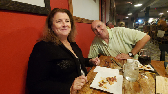 Pat and Vince Florio at Mangia Mia