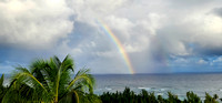 Rainbow out back